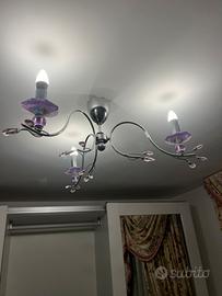 Lampadario in cristallo