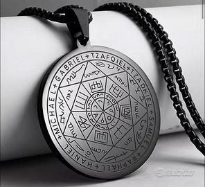 Collana amuleto sette arcangeli