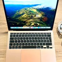 MacBook Air M1 13” 8GB RAM, 256GB SSD oro NUOVO