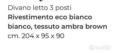 DIVANO LETTO