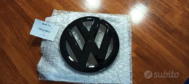Logo vw nero Golf