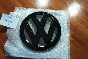 Logo vw nero Golf