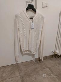 Cardigan bianco Conbipel – nuovo con cartellino