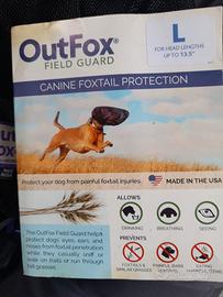 Fox guard per cani protezione spighe