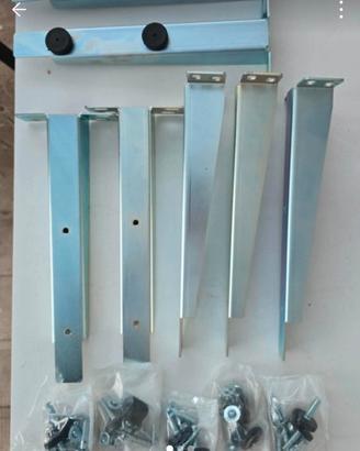 kit 7 staffe di supporto  grossa portata