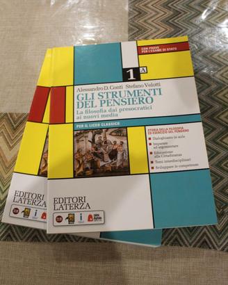 Gli strumenti del pensiero 1A e 1B. Filosofia