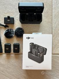 DJI Mic (Rx + 2 Tx) con scatola originale