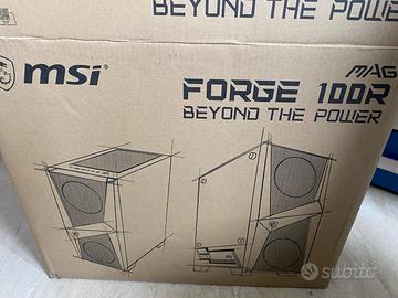 Case PC fisso Gaming MSI FORGE 100 R Nuovo