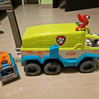 paw patrol veicolo fuoristrada giugla