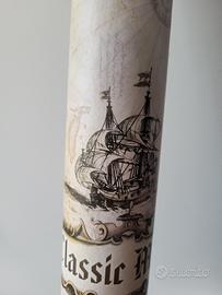 Mappa dei caraibi souvenir di viaggio