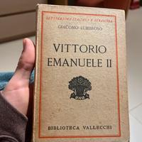 Libro antico vittorio emanuele II 1930