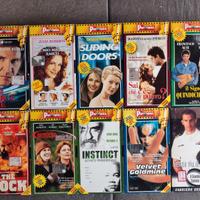 Lotto di 10 vhs generi misti