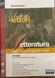 AUTORI E LETTORI letteratura da origini a giorni .