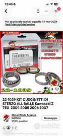Cuscinetti sterzo NUOVI Kawasaki/Honda