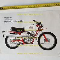 MOTO GUZZI Stornello 125 Scrambler 1974 depliant