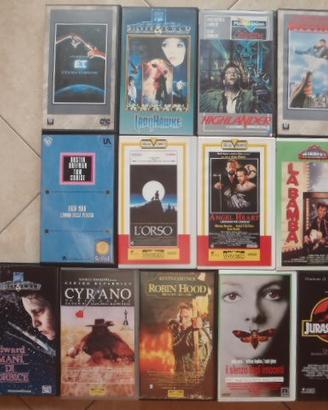 Videocassette vhs film vari anni '80/'90