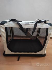 trasportino cuccia grande x cani richiudibile 