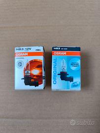 N.2 lampadine alogene OSRAM HB3