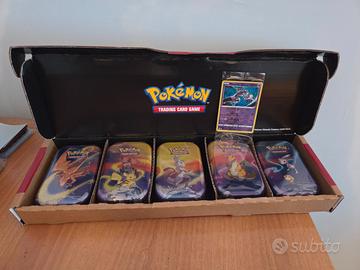 Pokemon set completo mini tin “Prodigi di Kanto” -