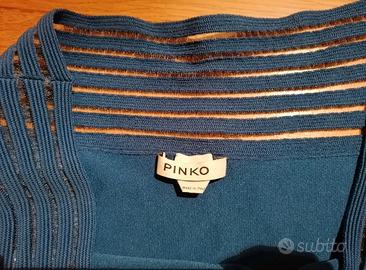 Vestito pinko TG L blu elettrico