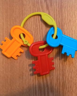 Chicco Chiavi Colorate Dentizione Bambini 3 - 18 M
