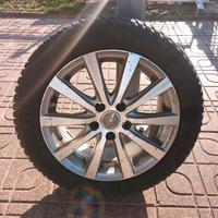 Cerchio in lega Mak 16” con gomma invernale 