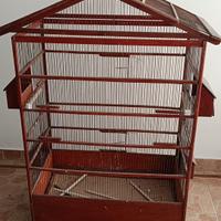 Voliera in legno