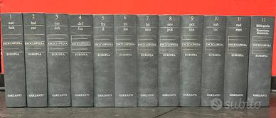 Collezione completa “Enciclopedia Europea”