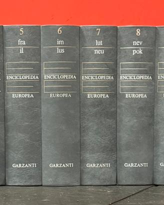 Collezione completa “Enciclopedia Europea”