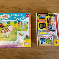 Set 2 giochi Montessori Lisciani 3-6 anni