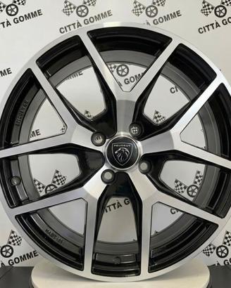 4 CERCHI IN LEGA PEUGEOT 2008 208 308 3008 5008 18