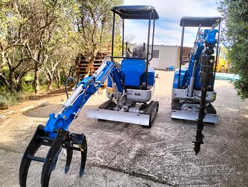 Miniescavatore terna