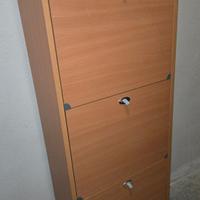 Scarpiera Foppapedretti Cenerentola noce