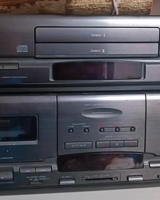 CD e piastra cassette