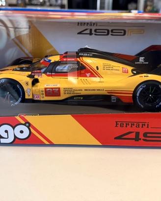 BBURAGO Ferrari 499P #83 Le Mans 2024 1:18 NUOVA