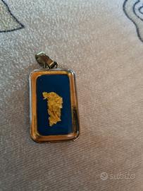 Ciondolo Vintage - Pepita Oro 18kt