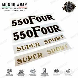 Adesivi compatibili con CB550 Four SuperSport 1977