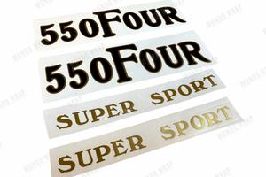Adesivi compatibili con CB550 Four SuperSport 1977