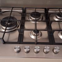 Piano cottura Samsung 5 fuochi a gas –acciaio inox
