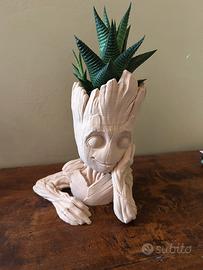 Vaso  a forma di Groot per piantine