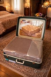 Coperta Somma matrimoniale pura lana vergine NUOVA