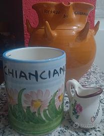 lotto ceramiche Chianciano 