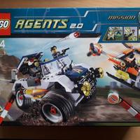 LEGO Agents 8969 - Inseguimento su 4 ruote