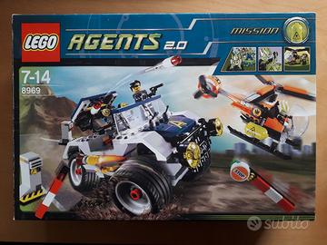 LEGO Agents 8969 - Inseguimento su 4 ruote
