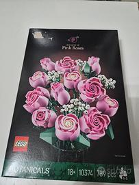 lego bouquet rose rosa 