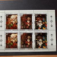 Francobolli Ciad-Tchad 1972 foglietto natale nuovo