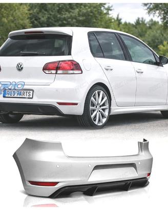 PARAURTI POSTERIORE VOLKSWAGEN VW GOLF 6 LOOK GTI 