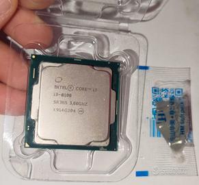 intel i3-8100 3.6GHz usura minima+ pasta termica