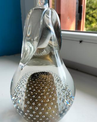 Fermacarte in vetro di Murano Vetrarti