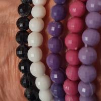 braccialetti perline colorati